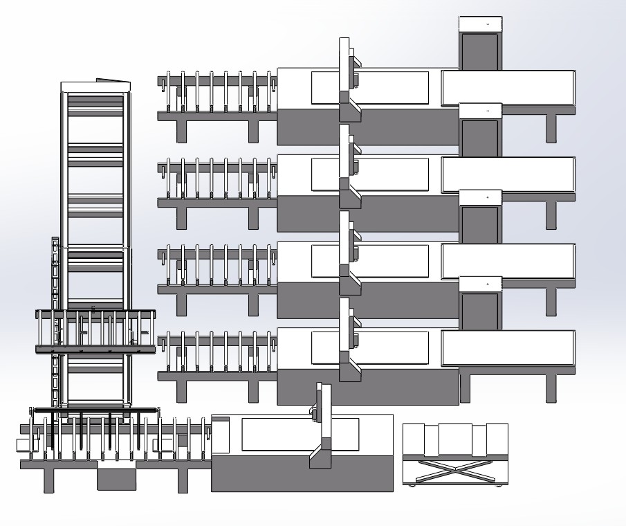 M20(1+4)Panel Furniture Production Line