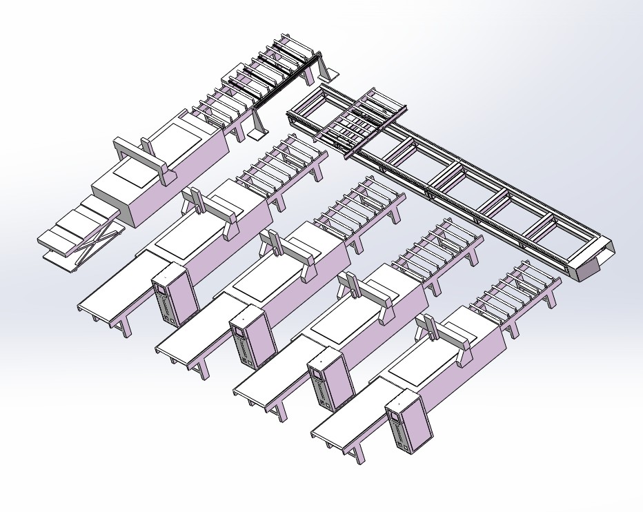 M20(1+4)Panel Furniture Production Line