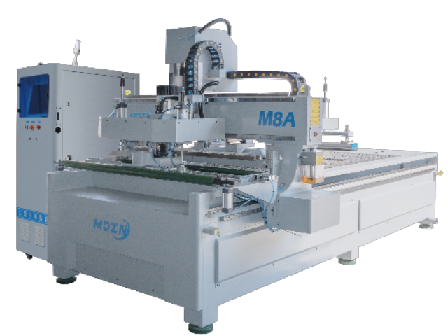 M8 CNC Router With Automatic Loading And Unloading Of Wooden Boards