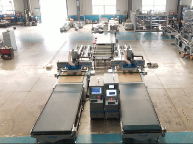 MD-122(1+2) Custom Furniture Production Line With Feeding On Lifting Platform